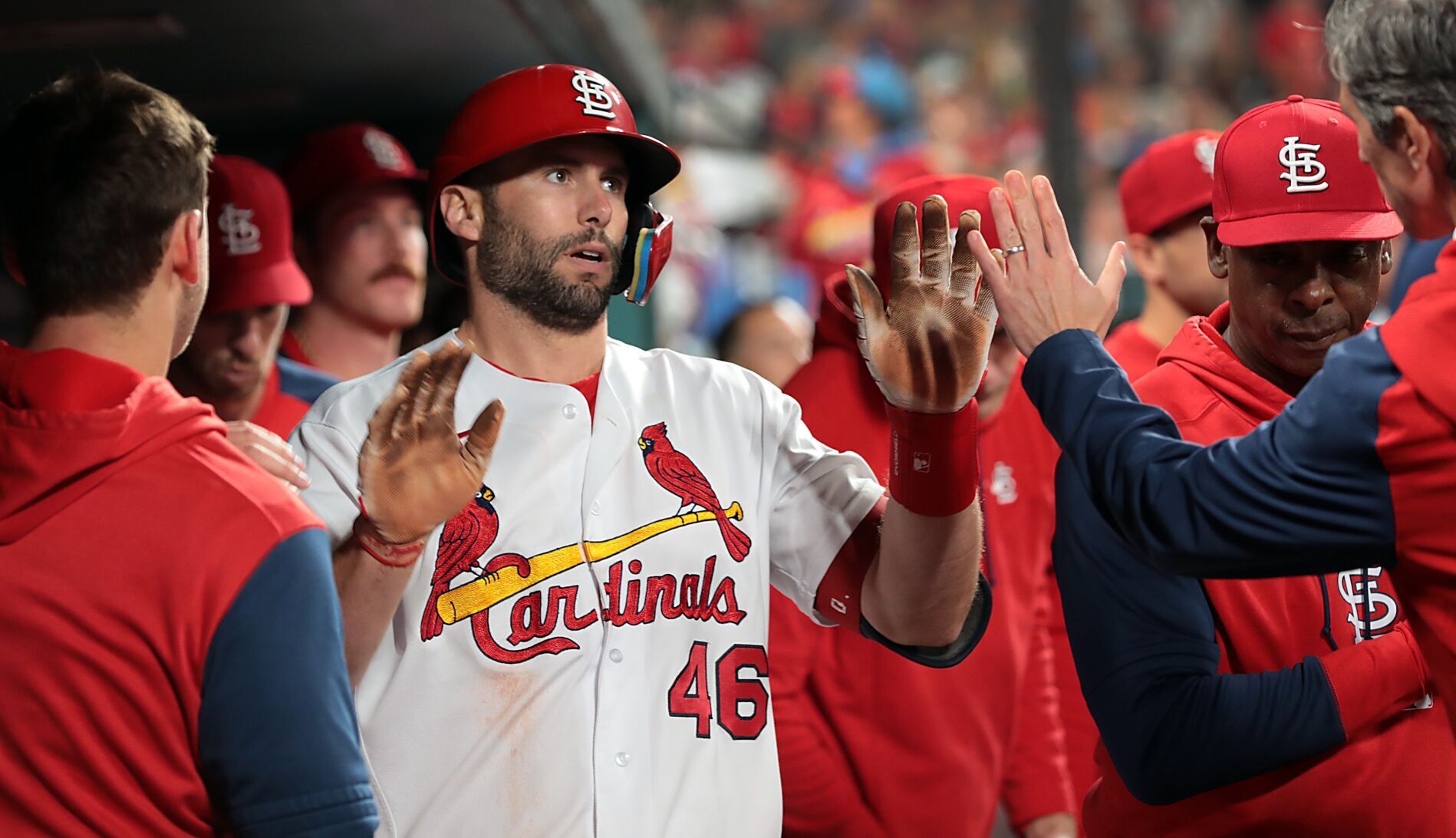 Cardinals, Brewers play at Busch